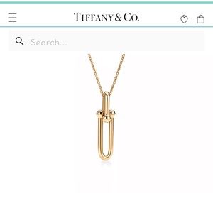Tiffany and Co Hardwear Line link necklace 18k gold